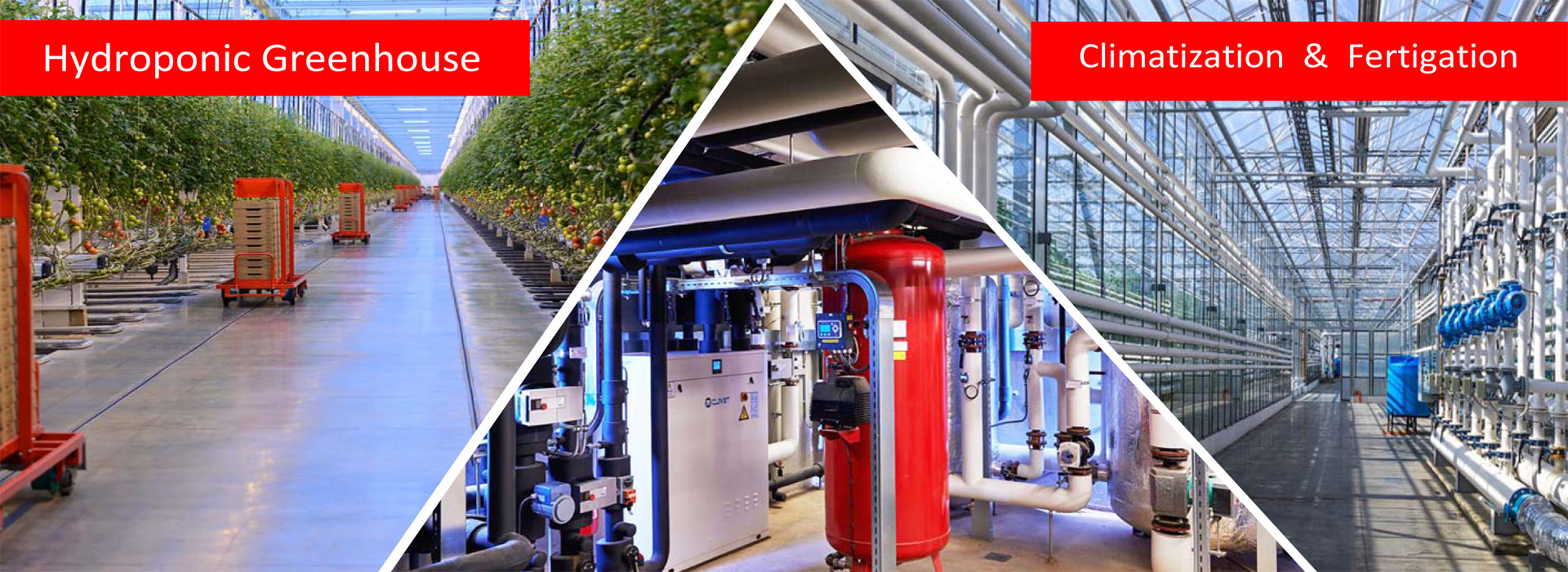 Hydroponic Greenhouse  Climatization  ITC Ltd 