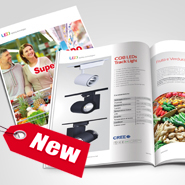 Illuminazione led supermarket