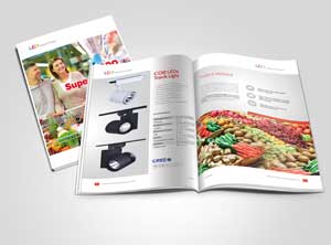 Illuminazione led supermarket mockup 300px